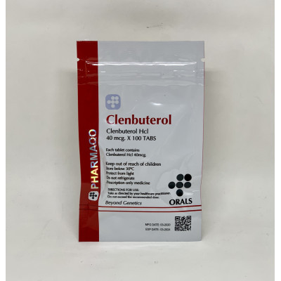 Clenbuterol 100x40 mcg Pharmaqo Labs